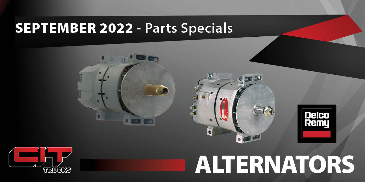 DELCO REMY Alternators - September 2022 Parts Special - CIT Trucks