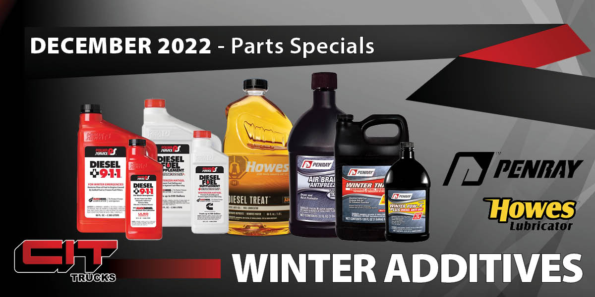 December 2022 Parts Special - Winter Additives