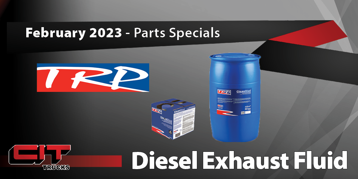 February 2023 Parts Specials - Diesel Exhaust Fluid