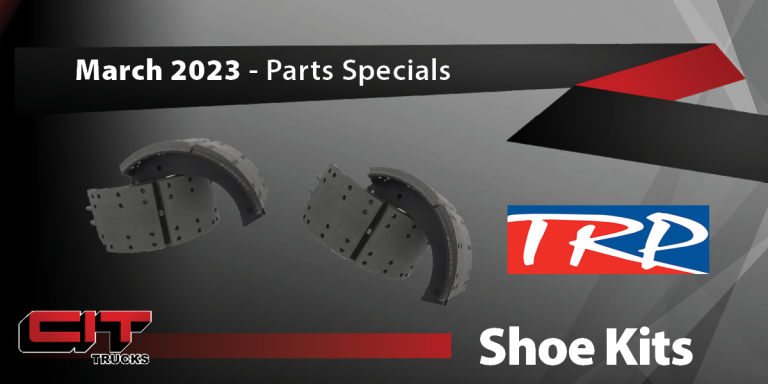 March 2023 part specials brake shoes