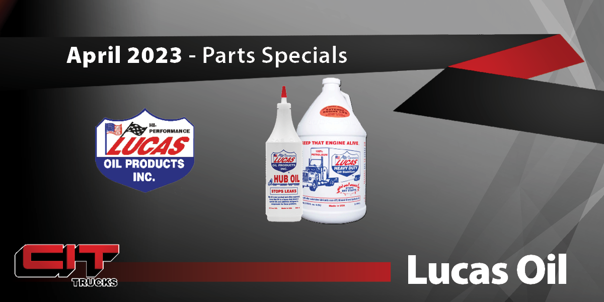 April 2023 Part Specials - Lucas Oil