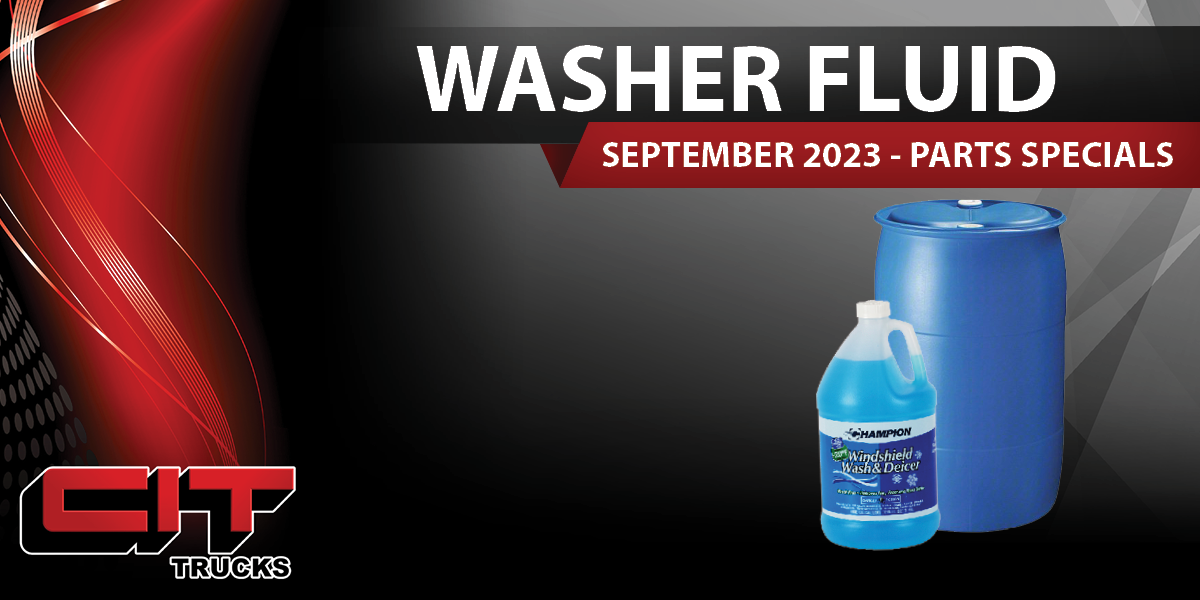 September 2023 Parts Special – Washer Fluid